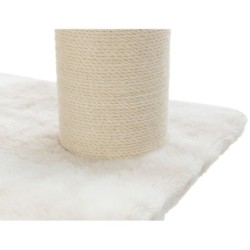 Nelli, drapak, biały/ szarobrązowy, 140 cm