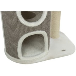 Dante, drapak stojący, dla kota, biały/zielonyy/szary, 86 cm