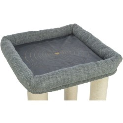 Viviana, drapak stojący, dla kota, niebieski/szary, 86 cm