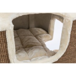 Humberto XXL, drapak stojący, dla kota, kremowy/ciemnobrązowy, 174 cm, 2 kartony