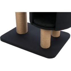 Teites XXL, drapak stojący, dla kota, czarny, 148 cm, 2 kartony