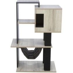 CityStyle, drapak stojący, dla kota, szary/czarny, 98 cm