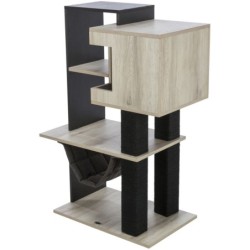 CityStyle, drapak stojący, dla kota, szary/czarny, 98 cm