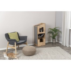 CityStyle, drapak stojący, dla kota, brązowy/szary, 105 cm