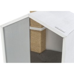 BE NORDIC Jonte, drapak stojący, dla kota, biały/szary, 115 cm