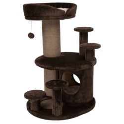 Drapak dla kota seniora "Emil", 96 cm, brąz/beż