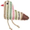 Ptak, zabawka, dla kota, poliester, 11 cm, z kocimiętką