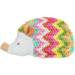 Jeż, zabawka, dla kota, poliester, 14 cm, z kocimiętką