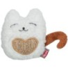 Kot, zabawka, dla kota, materiał/plusz, 8 cm, z kocimiętką