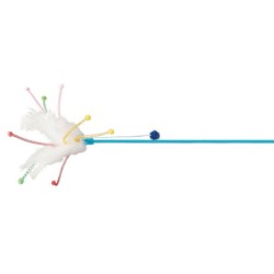 Wędka z piórkiem, 41 cm, 24 szt/OPAK