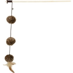 Wędka z pomponami, 40 cm