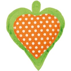 Serce z filcu z walerianą, 11 cm