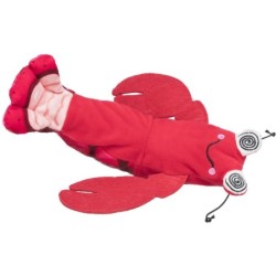 Zabawka Wriggle shrimp, zabawka, dla kota, czerwona, 23 cm, z kocimiętką