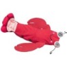 Zabawka Wriggle shrimp, zabawka, dla kota, czerwona, 23 cm, z kocimiętką