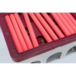 Cat Activity Rod Box, zabawka edukacyjna, dla kota, 20 x 12 x 16 cm