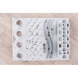 Cat Activity Fun Board, gra strategiczna, 30 × 40 cm, biała