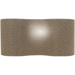 Drapak-fala  Mimi, 50 × 9 × 23 cm, turkusowy