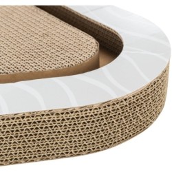 Drapak kartonowy, 5 cm, brązowy