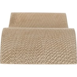 Drapak kartonowy XXL, szary, 64 × 14 × 37 cm