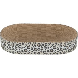 Leo, drapak kartonowy, dla kota, kremowy, 63x10x35 cm