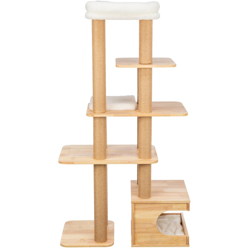 Thiago, drapak stojący, dla kota, drewniany, 147 cm
