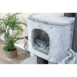 Miguel, drapak stojący, dla kota, zielono-biały,146 cm