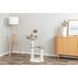 Leo, drapak, dla kota, kremowy, okrągły, 82 cm