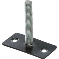 Słupek poziomy, dla kota, do montażu na ścianie, biały/szary, drewno/sizal, 18x22 cm