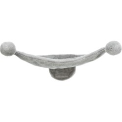 Leżanka, dla kota, do montażu na ścianie, szary, 42x41 cm