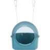 Kąpielówka dla ptaków, podwieszana, niebieska, 20 x 20 x 17,5 cm