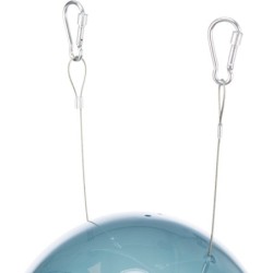 Kąpielówka dla ptaków, podwieszana, niebieska, 20 x 20 x 17,5 cm