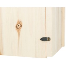 Budka legowa dla szpaków, drewno sosnowe, 18 × 31 × 16 cm/śr. otworu 4,5 cm