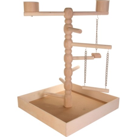 KARUZELA DREWNIANA DLA PTAKÓW (w)