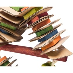 Zabawka drewniana z tekturą, 18 × 35 cm