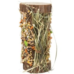 Drewniana wieża z siankiem górskim, 13 × 17 × 13 cm, 110 g