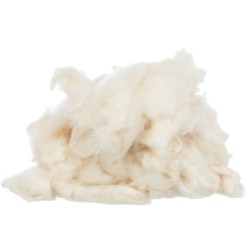 Szarpanka do gniazda, kapok, kremowa, 100g