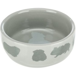 Miska ceramiczna dla świnki morskiej z motywem świnki morskiej, 250 ml, śr. 11 cm