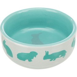 Miska ceramiczna dla królika z motywem, 250 ml/ śr.11 cm