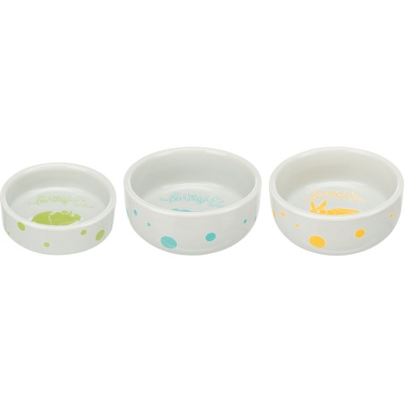 Miska, dla chomika, ceramiczna, 90 ml/? 8 cm