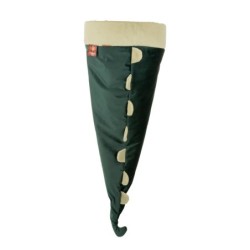 Legowisko norka dla kota, jaszczurka, ciemnozielone, 40*100*20cm, z usztywnieniem