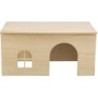 Domek drewniany z drzewa sosnowego dla królika 40×20×23 cm