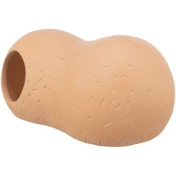 Domek ceramiczny, dla gryzoni, terakota, 21 x 10 x 11 cm