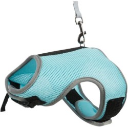 Miękkie szelki dla dużych królików ze smyczą, 25–40 cm, 1.20 m