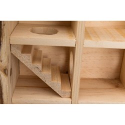 Wieża dla gryzoni "Natural Living", 30 × 30 × 10 cm