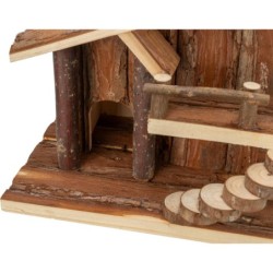 Jule, domek, dla chomika,drewno, 25 × 21 × 18 cm