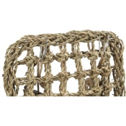 Mata z zabawkami, dla gryzoni/królików, wodorosty/drewno/rattan, 18 x 30 cm