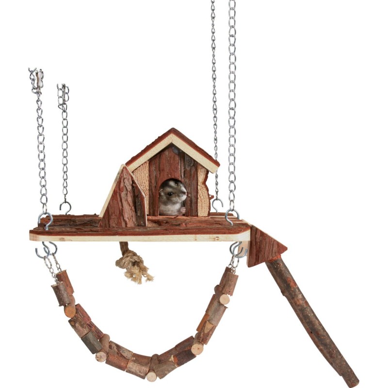 Plac zabaw dla gryzoni "Janne" - zawieszany, 26×22 cm