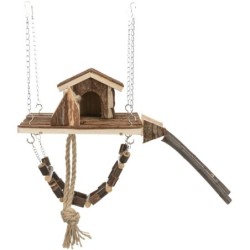 Plac zabaw dla gryzoni "Janne" - zawieszany, 26×22 cm