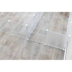 Zestaw rozszerzający do 62460, przezroczysty, metal/plastik, 35 x 35 cm, 4 panele