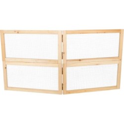 Wybieg domowy, dla kawii domowych, drewno/metal, 4 elementy 60 x 30 cm